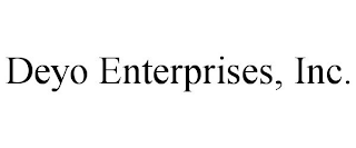 DEYO ENTERPRISES, INC.