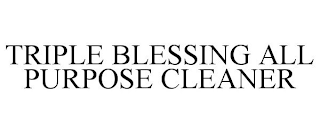 TRIPLE BLESSING ALL PURPOSE CLEANER