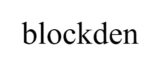 BLOCKDEN