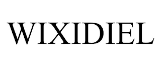 WIXIDIEL