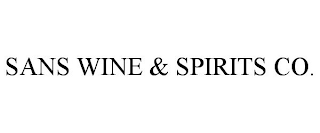 SANS WINE & SPIRITS CO.