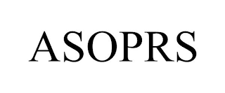 ASOPRS