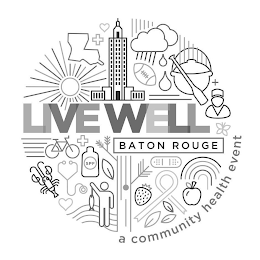 LIVE WELL BATON ROUGE A COMMUNITY HEALTH EVENT SPF