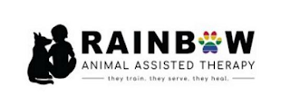 RAINBOW ANIMAL ASSISTED THERAPY THEY TRAIN. THEY SERVE. THEY HEAL.