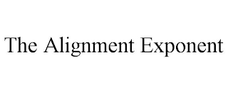 THE ALIGNMENT EXPONENT