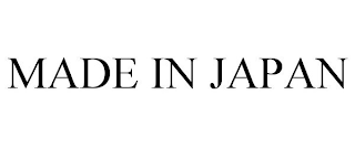 MADE IN JAPAN