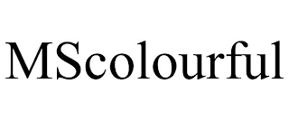 MSCOLOURFUL