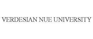 VERDESIAN NUE UNIVERSITY