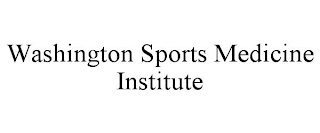 WASHINGTON SPORTS MEDICINE INSTITUTE