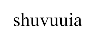 SHUVUUIA