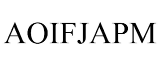 AOIFJAPM