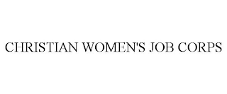 CHRISTIAN WOMEN'S JOB CORPS