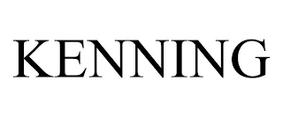 KENNING