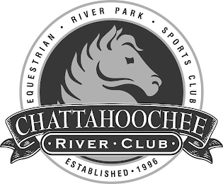 CHATTAHOOCHEE · RIVER · CLUB · EQUESTRIAN · RIVER PARK · SPORTS CLUB ESTABLISHED 1996