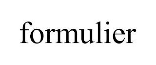 FORMULIER