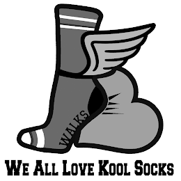 WE ALL LOVE KOOL SOCKS WALKS