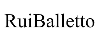 RUIBALLETTO