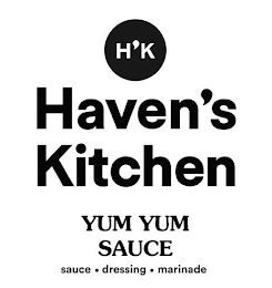 H'K HAVEN'S KITCHEN YUM YUM SAUCE SAUCE DRESSING MARINADE