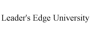 LEADER'S EDGE UNIVERSITY