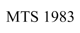 MTS 1983