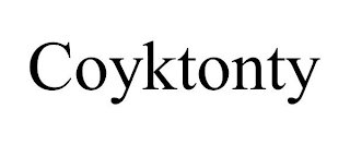 COYKTONTY