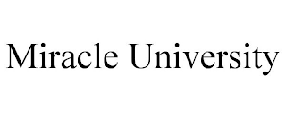 MIRACLE UNIVERSITY