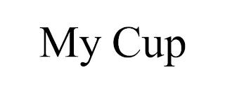 MY CUP