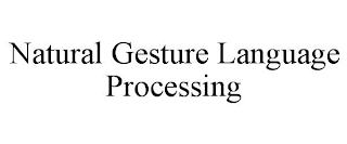 NATURAL GESTURE LANGUAGE PROCESSING