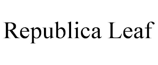 REPUBLICA LEAF