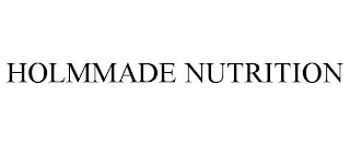 HOLMMADE NUTRITION