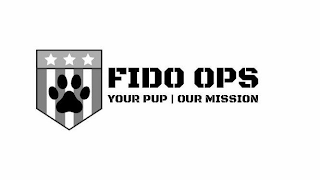 FIDO OPS YOUR PUP OUR MISSION