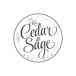 KATE'S CEDAR & SAGE BOUTIQUE