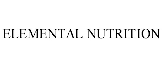 ELEMENTAL NUTRITION