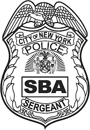 CITY OF NEW YORK, POLICE, SBA, SERGEANT