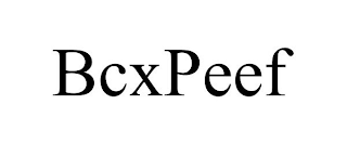 BCXPEEF