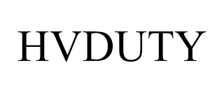 HVDUTY