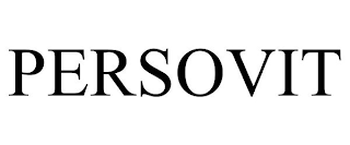 PERSOVIT