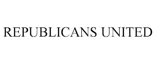 REPUBLICANS UNITED