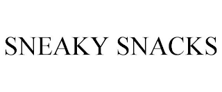 SNEAKY SNACKS