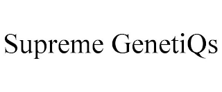 SUPREME GENETIQS