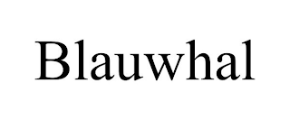BLAUWHAL