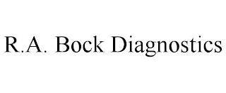 R.A. BOCK DIAGNOSTICS