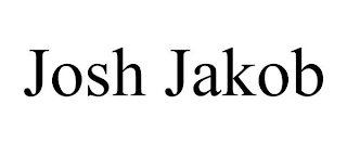 JOSH JAKOB