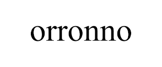 ORRONNO