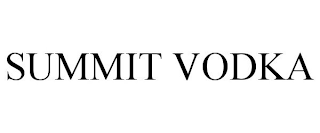 SUMMIT VODKA