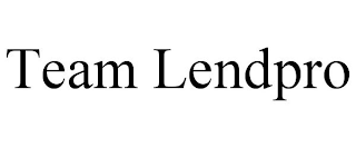 TEAM LENDPRO