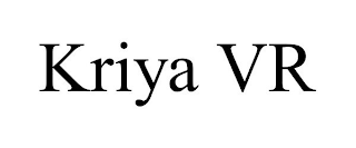 KRIYA VR