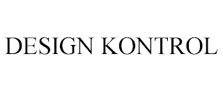 DESIGN KONTROL