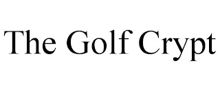 THE GOLF CRYPT