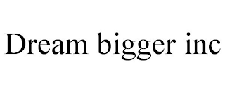 DREAM BIGGER INC